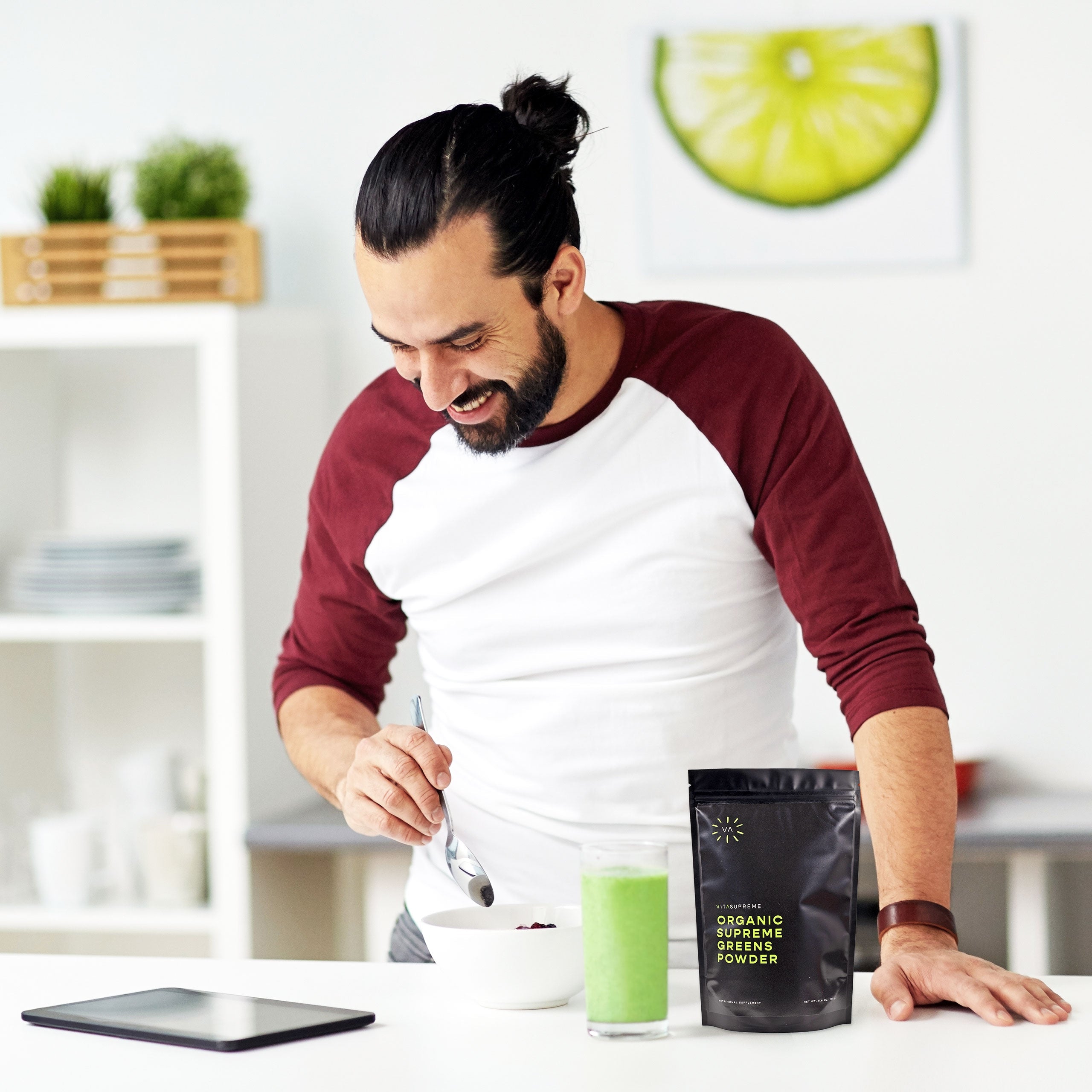 Organic Supreme Greens with MSM Powder™ — 6-Pack