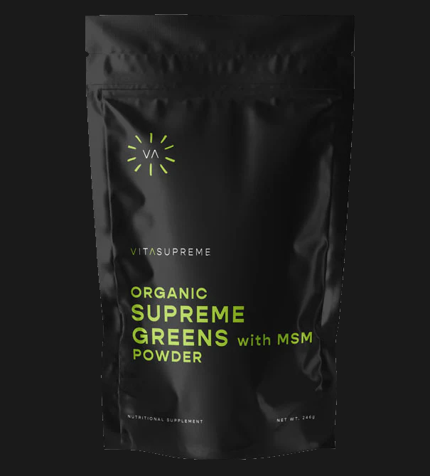 Organic Supreme Greens with MSM Powder