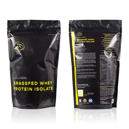 Organic Grass-Fed Whey Protein Isolate (Unflavored) — 6-Pack