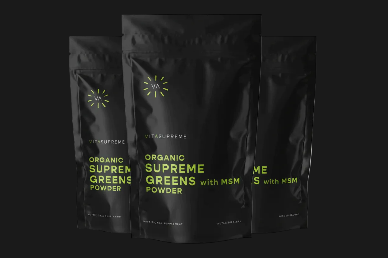 Organic Supreme Greens with MSM Powder™ — 3-Pack