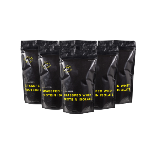 Organic Grass-Fed Whey Protein Isolate - Unflavored - 6-Pack