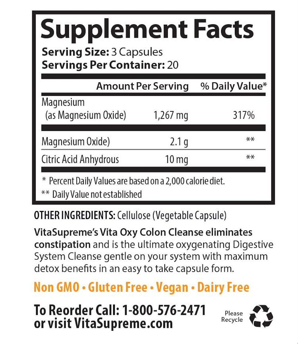 Vita Oxy Colon Cleanse™ — 2-Pack
