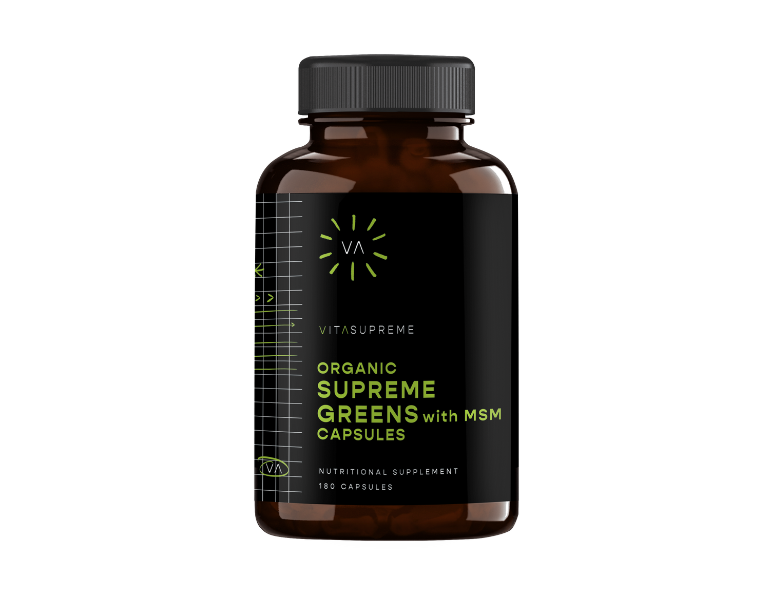 Organic Supreme Greens with MSM Capsules™